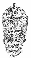 Fig. 83. Copper object found in Mound No. 39.