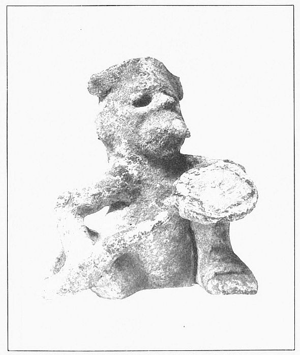Plate 8b. FIGURINES OF WARRIORS FROM MOUND NO. 1.