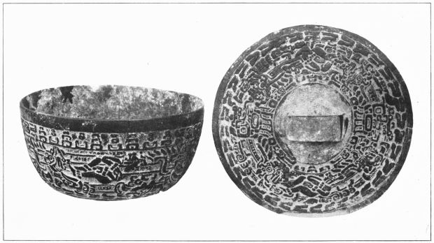 Plate 17. PAINTED BASIN AND COVER FROM MOUND NO. 16
