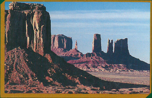 Artists Point in Monument Valley (photograph by Peter Kresan).