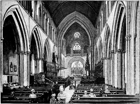 Llandaff Cathedral: Nave and Choir