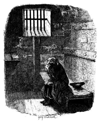 Fagin in cell below window