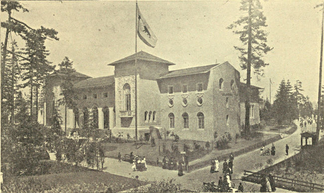 CALIFORNIA STATE BUILDING, SEATTLE EXPOSITION, 1909