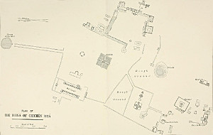 PLAN OF THE RUINS OF CHICHN ITZ