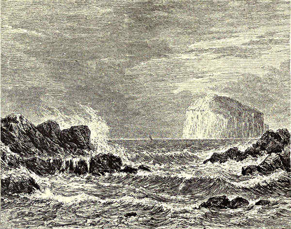 THE BASS ROCK, FROM NORTH BERWICK.
