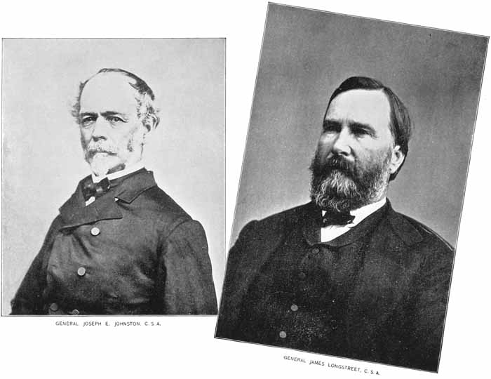 JOSEPH E. JOHNSTON AND JAMES LONGSTREET