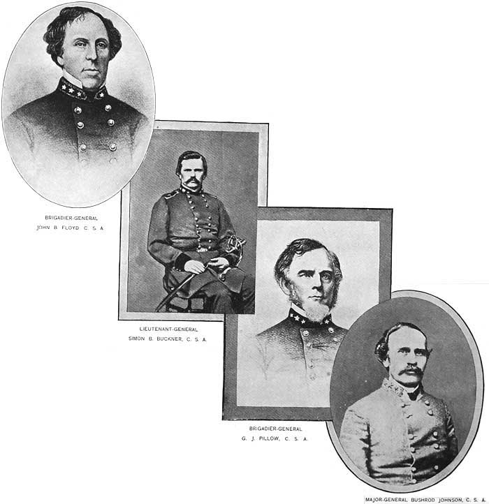 JOHN B. FLOYD, SIMON B. BUCKNER, G. J. PILLOW, AND BUSHROD JOHNSON