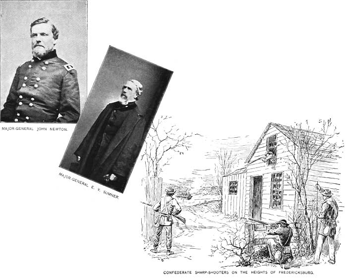 JOHN NEWTON, E. V. SUMNER, CONFEDERATE SHARP-SHOOTERS