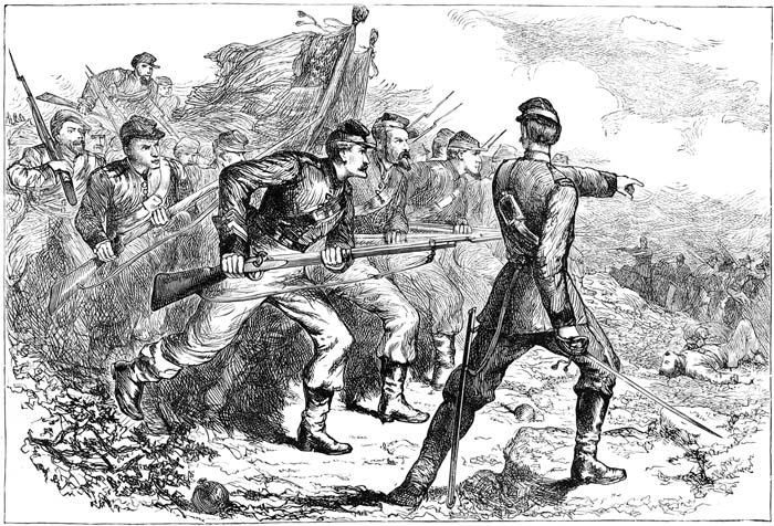 CHARGE OF THE FEDERALS AT CORINTH