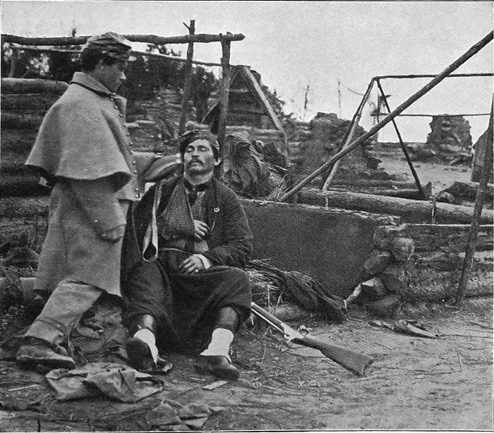 A WOUNDED ZOUAVE