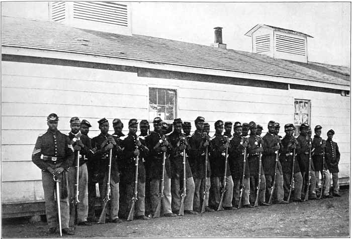COLORED INFANTRY AT FORT LINCOLN