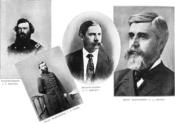 J. S. ROBINSON, T. H. RUGER, W. F. BARTLETT, AND W. Q. GRESHAM