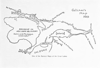Galinee's Map