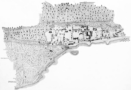 Plan of Montreal, 1687-1723