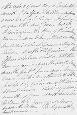 Letter
from Miss Garratt, second page