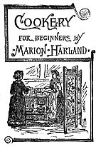 Cookery for beginners by Marion Harland