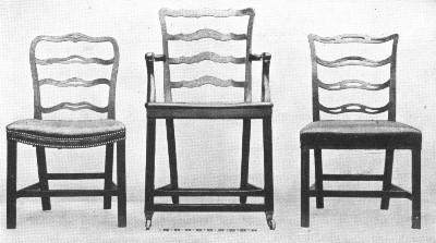 CHIPPENDALE CHAIRS
