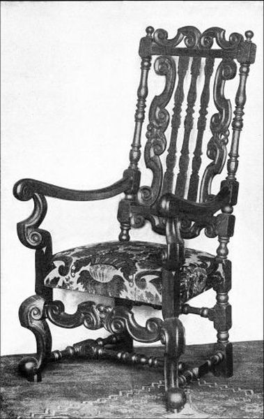 Figure 10. TURNED AND CARVED ARM CHAIR