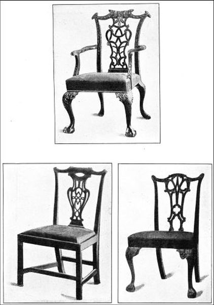 Figure 19. CHIPPENDALE CHAIRS