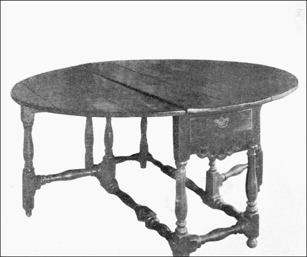 Figure 45. WILLIAM PENN'S TABLE.