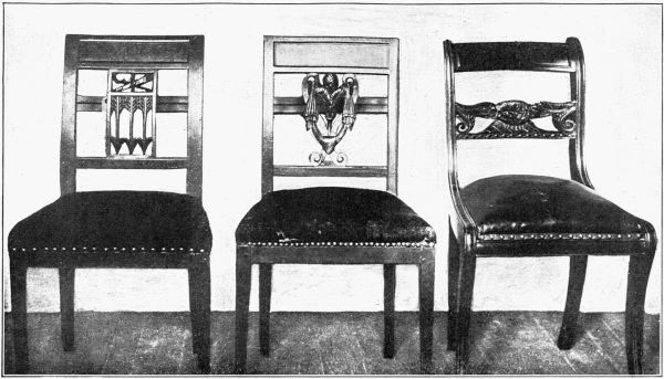 Figure 69.  AMERICAN-MADE CHAIRS.