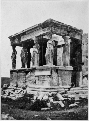 ERECHTHEUM; PORTICO OF CARYATIDES. FROM S. E.
