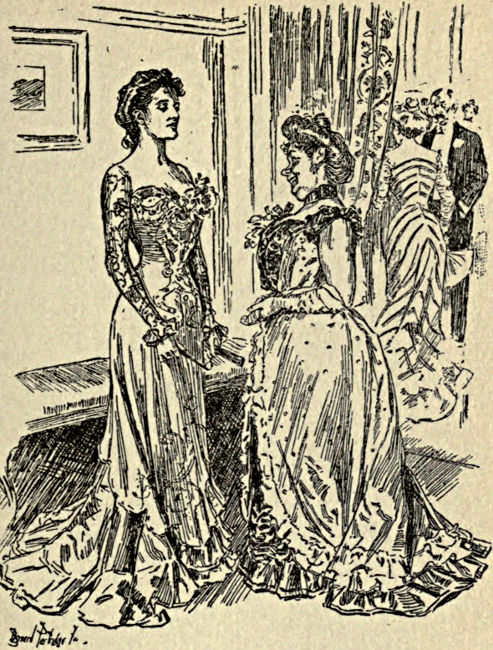Two ladies talking