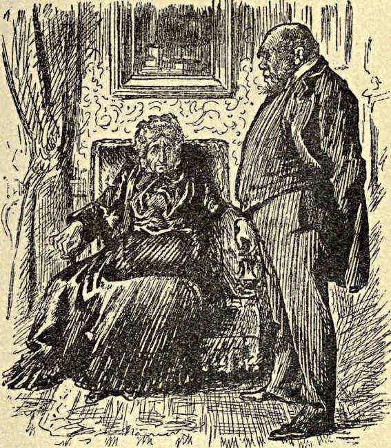 Gentleman and lady; parents, presumably, of the young man of whom they're talking