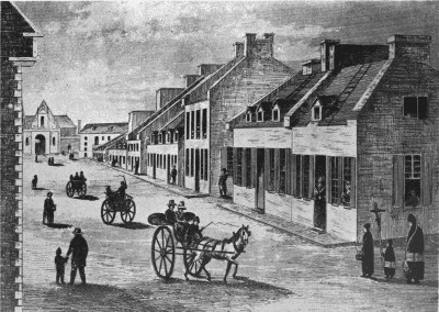 NOTRE DAME STREET IN 1803