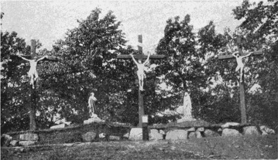 THE CALVARY IN COTE-DES-NEIGES CEMETERY