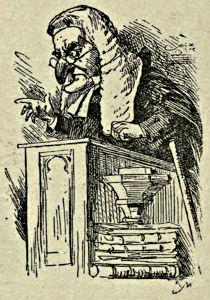 Mr. Punch as judge