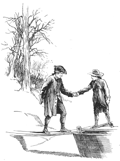 Benjamin thanking Master Devoll for the offer of employment