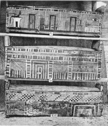 Image not available: 1. Decorated Rectangular Coffins