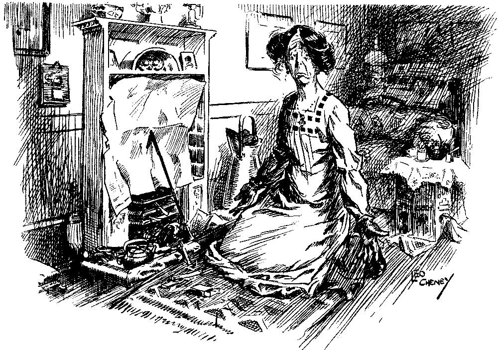 Lady attempting to light a fire.