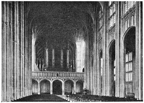 St George’s Chapel: the Interior