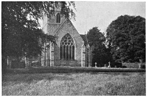 Shottesbrook Church from the Park