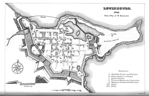 Illustration: Louisbourg 1745