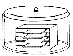 Moist Chamber in which Koch's Plates are Incubated