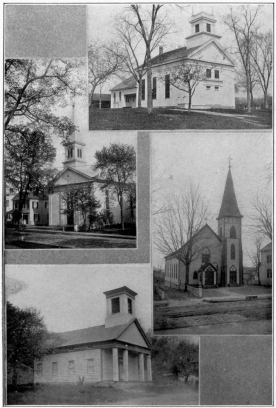 SOME NEW MILFORD CHURCHES

Methodist Episcopal Baptist, Northville

Methodist, Gaylordsville Saint Francis Xavier