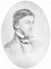 R. W. EMERSON (1858).

FROM A SKETCH BY ROWSE.