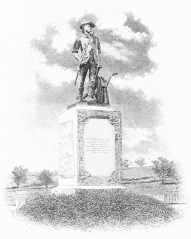 THE MINUTE-MAN.

FRENCH’S FIRST STATUE.