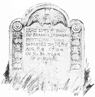THE GRAVE OF DR. FRANCIS LE BARRAN, THE NAMELESS
NOBLEMAN.