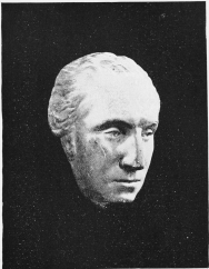 LIFE MASK OF WASHINGTON.

MADE BY HOUDON IN 1785.