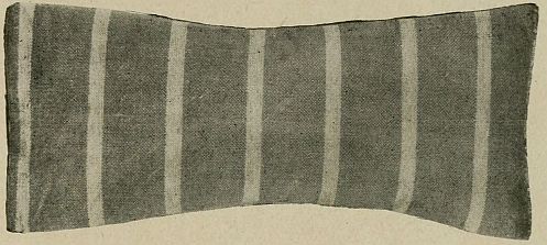 striped pillow