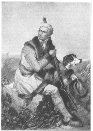 Daniel Boone, the great Indian fighter of Kentucky.

{234}From the painting by Chappel