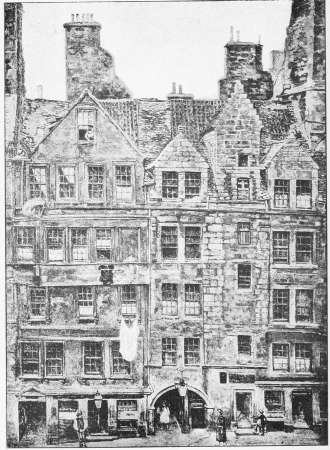 Head of Brodie’s Close, Lawnmarket.

(From a Drawing by Bruce J. Home.)