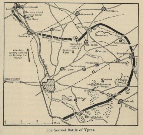 The Second Battle of Ypres.