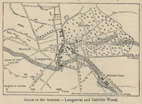 Battle of the Somme.—Longueval and Delville Wood.