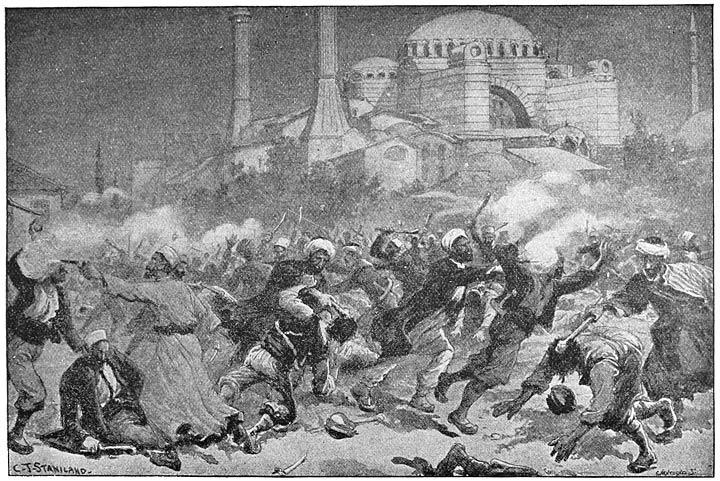 Massacre of Armenians at Erzeroum.