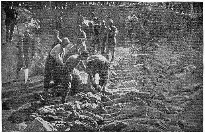 Burying the Bodies after the Massacre at Erzeroum.